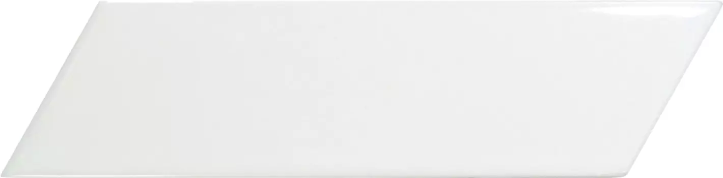 Плитка настенная Equipe Chevron White Left 23344