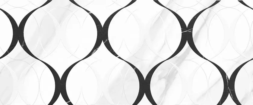 Плитка настенная Global Tile Aurora Geometry 10100000452 60x25 серая