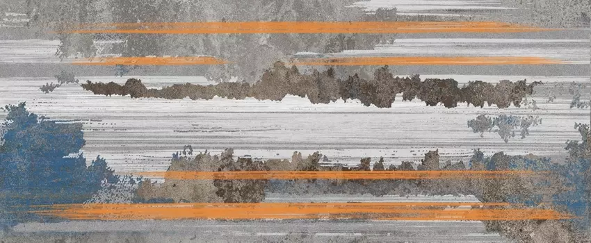 Плитка настенная Golden Tile Osaka Brush серая 522261