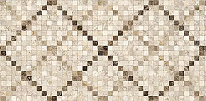 Плитка настенная Laparet Arte 20x40 бежевая, узор