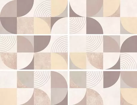 Плитка настенная Laparet Atlas бежевый мозаика 20х40 08-00-11-2458