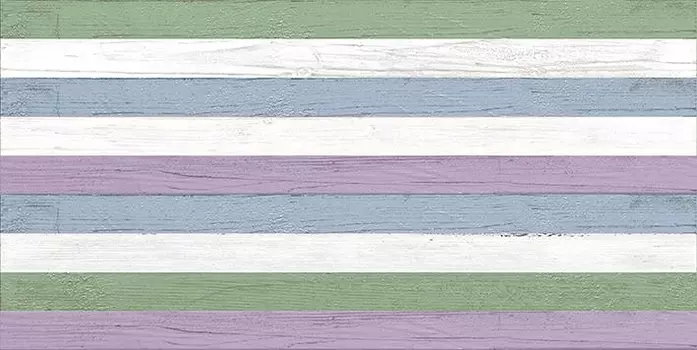 Плитка настенная Laparet Land полоски зелёный 20х40 08-00-85-2671