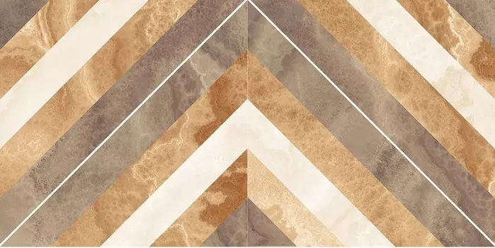 Плитка настенная Laparet Prime 25x50 бежевый микс 34029