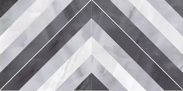 Плитка настенная Laparet Prime 25x50 серый микс 34025