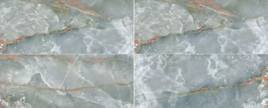 Плитка настенная Laparet Roden 20x50, бирюзовая