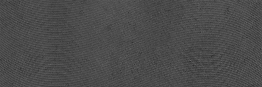 Плитка настенная Laparet Story 20x60 черная, волна 60096