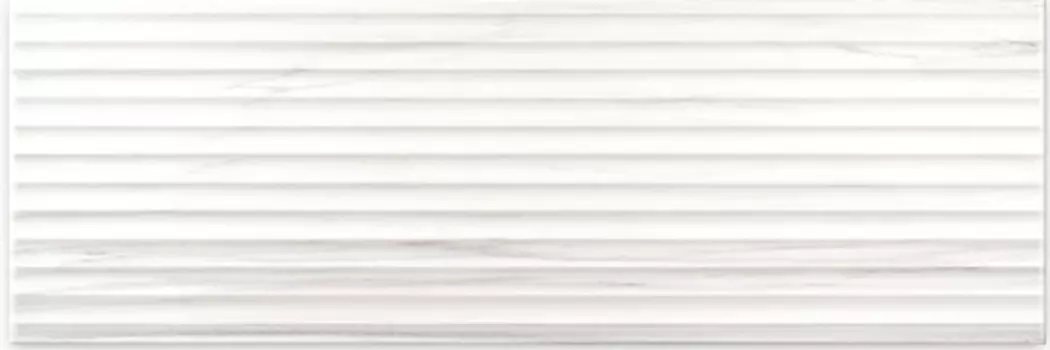 Плитка настенная Mei Artistic Way рельеф, белая