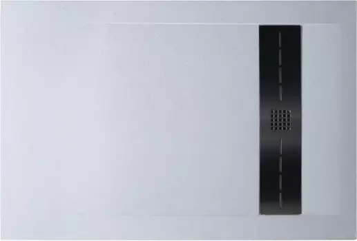 Поддон для душа Aquanet Delight 160x80 белый камень, с сифоном