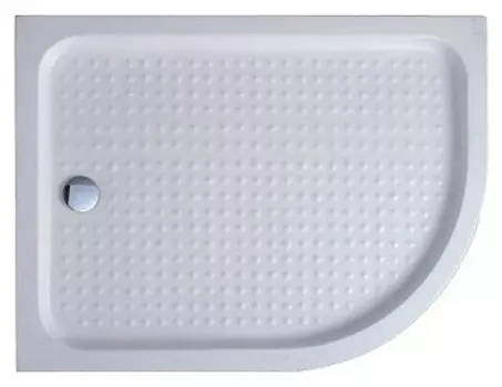 Поддон для душа Cezares Tray R550 120х100 см акриловый L TRAY-A-RH-120/100-550-15-W-L
