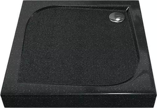 Поддон для душа Good Door Квадро 100 Антрацит (черный) ЛП00030