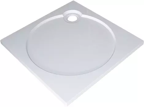 Поддон для душа GuteWetter Deluxe 100x100x4 Q белый GWDL1001004QW