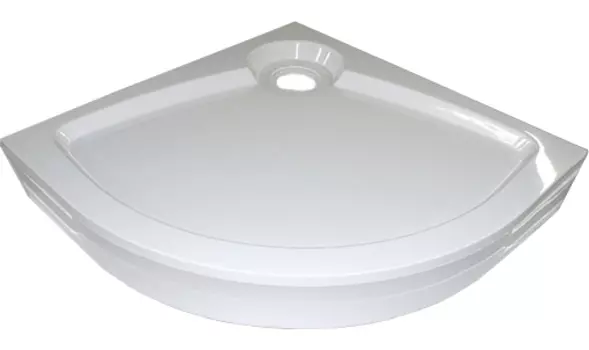 Поддон для душа GuteWetter Deluxe 80x80x16 R белый
