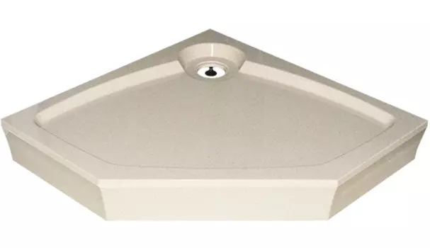 Поддон для душа GuteWetter Deluxe 90x90x16 P бежевый GWDL09009016PS