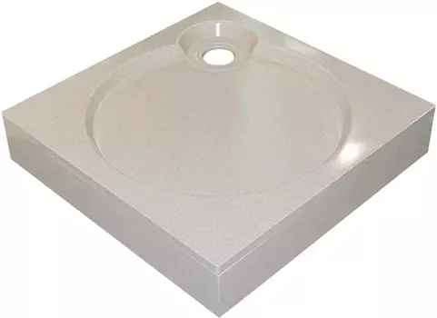 Поддон для душа GuteWetter Deluxe 90x90x16 Q бежевый GWDL09009016QS
