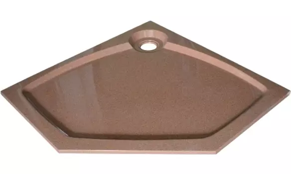 Поддон для душа GuteWetter Deluxe 90x90x2 P терракот GWDL0900902PT