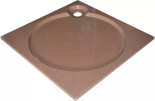 Поддон для душа GuteWetter Deluxe 90x90x2 Q терракот GWDL0900902QT