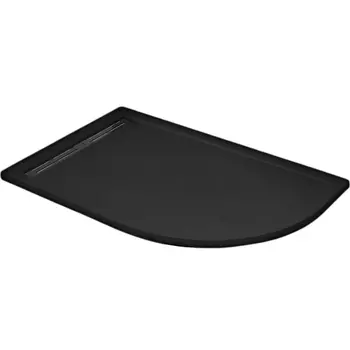 Поддон для душа из искусственного камня WeltWasser WW TRR 12080 STONE-BL L 120x80 черный 10000004387