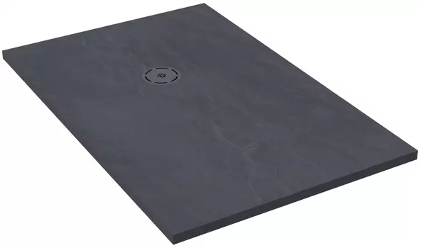 Поддон для душа Jacob Delafon Singulier 170х90 серый сланец с сифоном