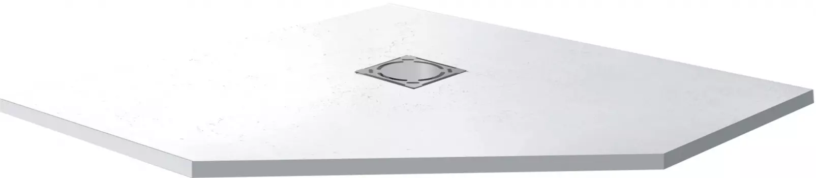 Поддон для душа RGW Stone Tray ST/T-0100W 100х100х2,5 с сифоном