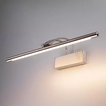 Подсветка светодиодная для зеркал/картин Elektrostandard Simple MRL LED 10W 1011 IP20 3000K никель a063698 4690389196515