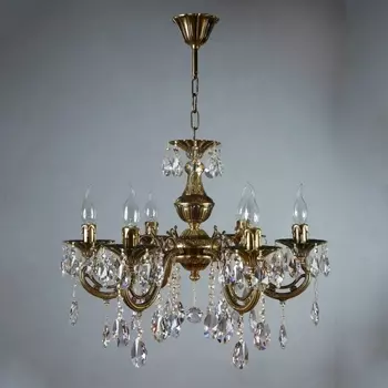 Подвесная люстра Ambiente Aria 8818/6 PB Tear drop