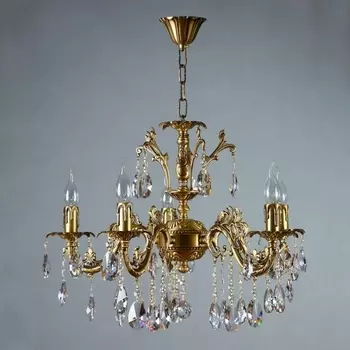 Подвесная люстра Ambiente Granada 2118/5 AB Tear drop