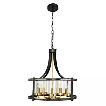 Подвесная люстра Arte Lamp Avior A7011SP-5BK