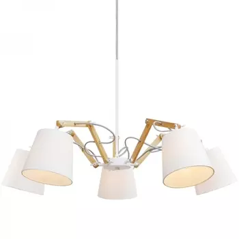 Подвесная люстра Arte Lamp Pinoccio A5700LM-5WH