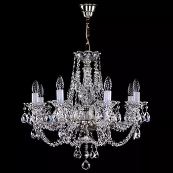 Подвесная люстра Artglass Anja VIII. Nickel CE