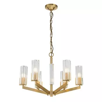 Подвесная люстра Belfast Malone 6035-6 BR CL