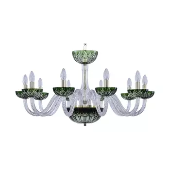 Подвесная люстра Bohemia Ivele 1308/10/300 G Cl/Clear-Green/H-1I