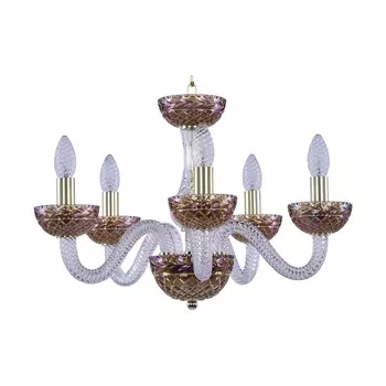 Подвесная люстра Bohemia Ivele 1310/5/165 G Cl/777/M-1F