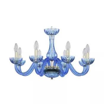 Подвесная люстра Bohemia Ivele 1310/8/240 G Aq/Aquamarime/M-1H