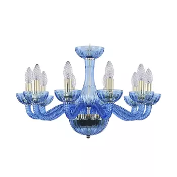 Подвесная люстра Bohemia Ivele 1311/10/200 G Aq/Aquamarime/M-1H