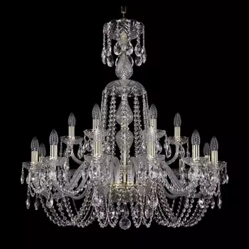 Подвесная люстра Bohemia Ivele 1402/12+6/300/XL-90 G