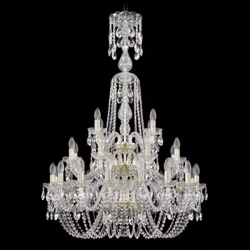 Подвесная люстра Bohemia Ivele 1402/16+8+4/300/XL-123/3d G