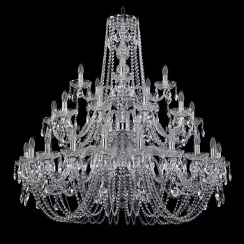 Подвесная люстра Bohemia Ivele 1402/20+10+5/400/3d Ni