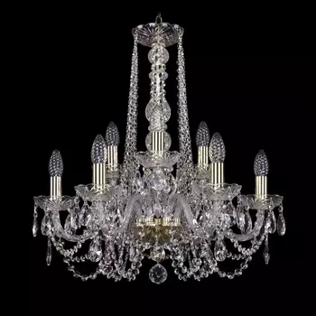 Подвесная люстра Bohemia Ivele 1402/6+3/195/h-58 G