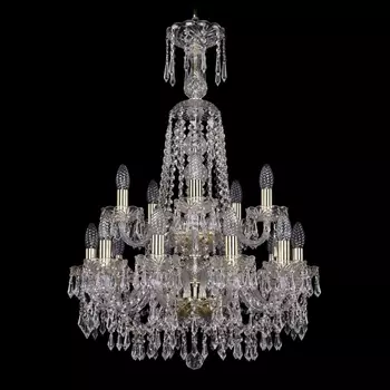 Подвесная люстра Bohemia Ivele 1403/10+5/195/XL-84/2d G