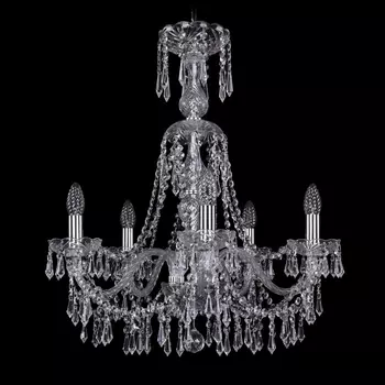 Подвесная люстра Bohemia Ivele 1403/5/195/XL-65 Ni