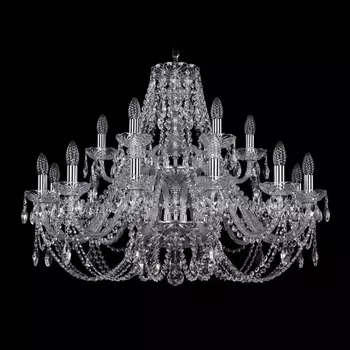 Подвесная люстра Bohemia Ivele 1406/12+6/300/2d Ni