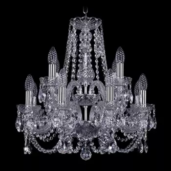 Подвесная люстра Bohemia Ivele 1406/8+4/160/2d Ni