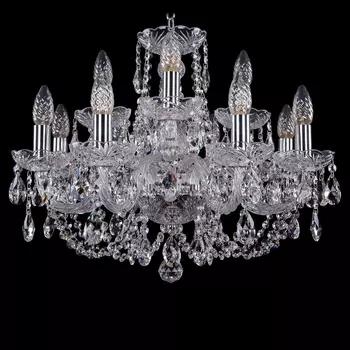 Подвесная люстра Bohemia Ivele 1406/8+4/195 Ni