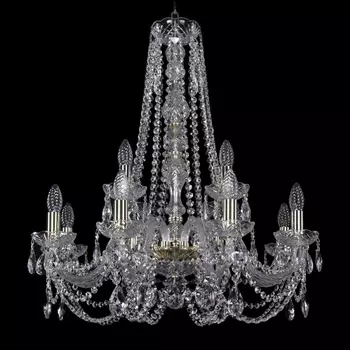 Подвесная люстра Bohemia Ivele 1406/8+4/240/h-75 G