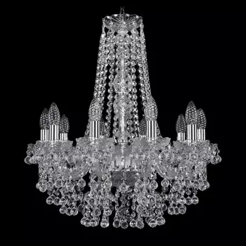 Подвесная люстра Bohemia Ivele 1409/10/195/h-63 Ni