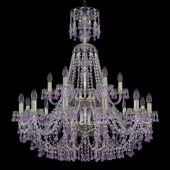 Подвесная люстра Bohemia Ivele 1410/12+6/300/XL-95/2d G V7010