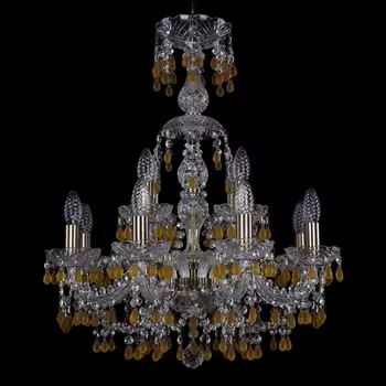 Подвесная люстра Bohemia Ivele 1410/8+4/195/XL-66 Pa V1003