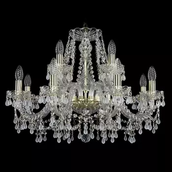 Подвесная люстра Bohemia Ivele 1410/8+4/240 G V0300