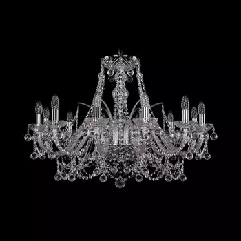 Подвесная люстра Bohemia Ivele 1411/12/300 Ni Balls