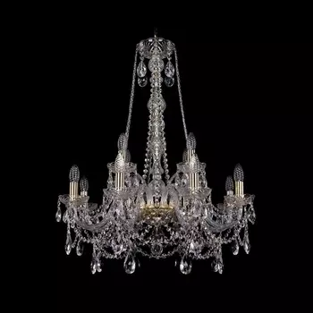 Подвесная люстра Bohemia Ivele 1411/8+4/240/h-83 G